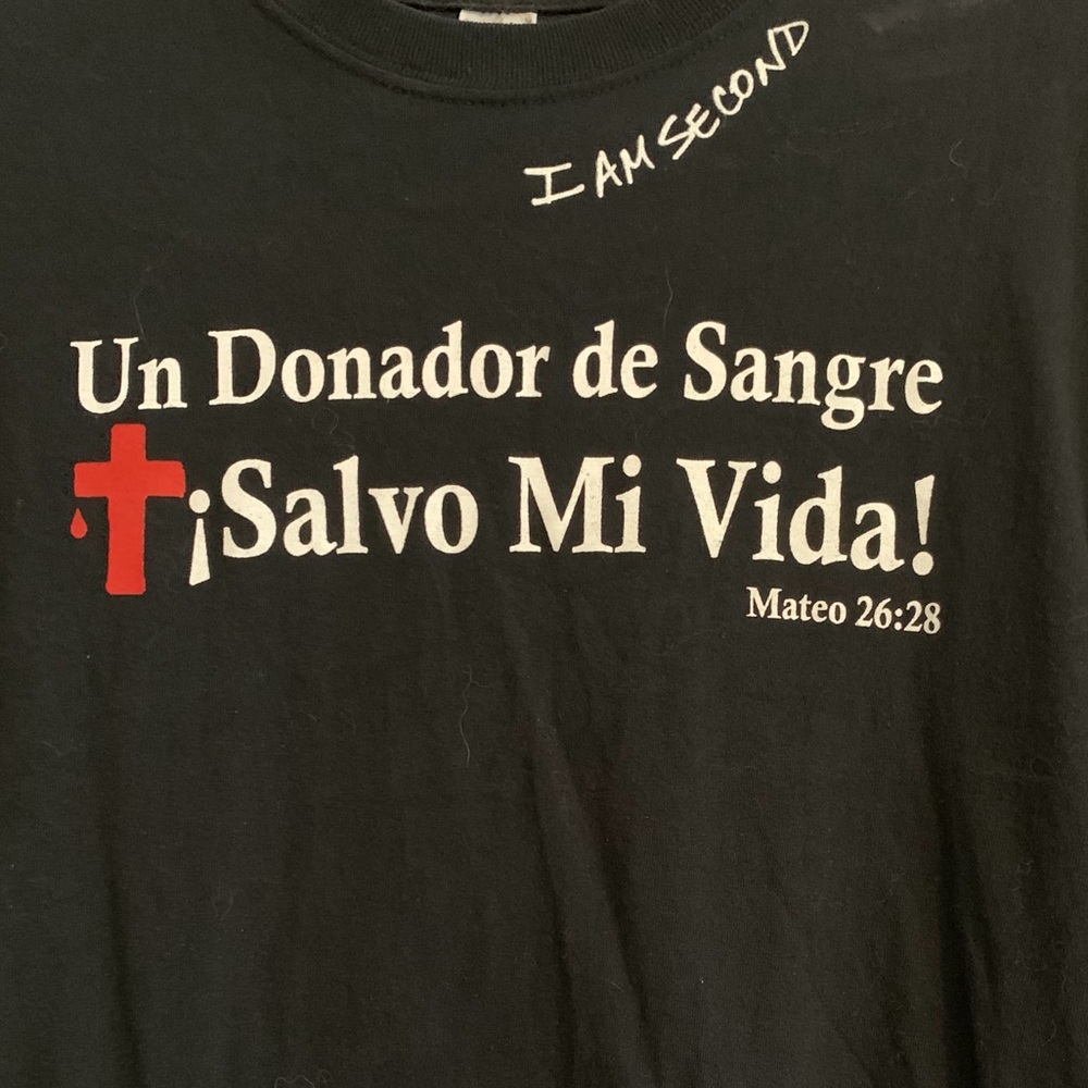 NEW Spanish Christian Tee from Colombia!